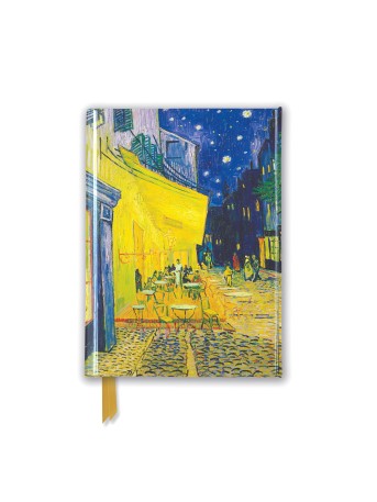 Vincent van Gogh: Café Terrace (Foiled Pocket Journal)