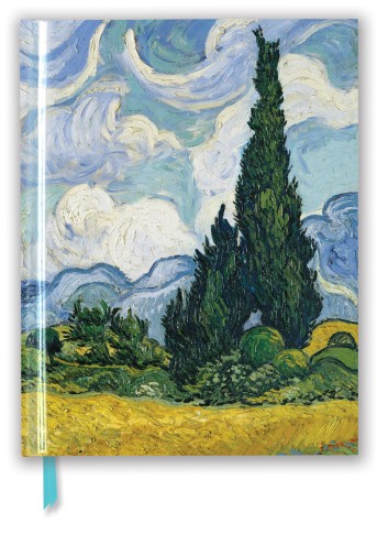 Vincent van Gogh: Wheat Field with Cypresses (Blank Sketch Book)