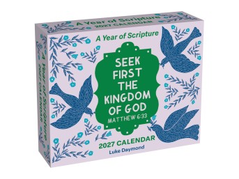 A Year of Scripture 2027 Day-to-Day Calendar