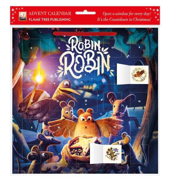 Aardman: Robin Robin Advent Calendar (with stickers)