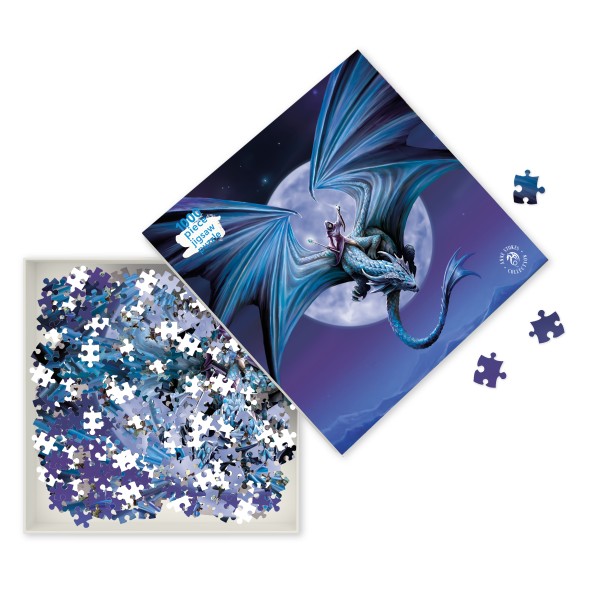 *DRAGON'S LAIR* Anne Stokes 150 Piece Jigsaw With 3D Effect Artwork 46x31cm 