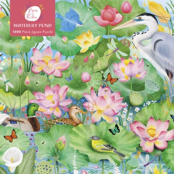 Adult Jigsaw Puzzle: Bex Parkin: Waterlily Pond