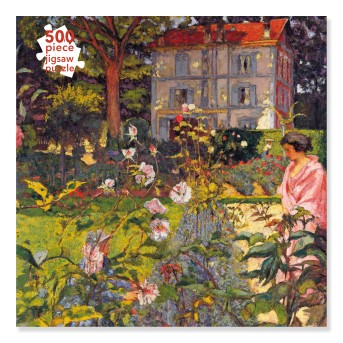 Adult Jigsaw Puzzle Edouard Vuillard: Garden at Vaucresson, 1920 (500 pieces)