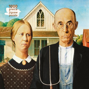 Adult Jigsaw Puzzle Grant Wood: American Gothic