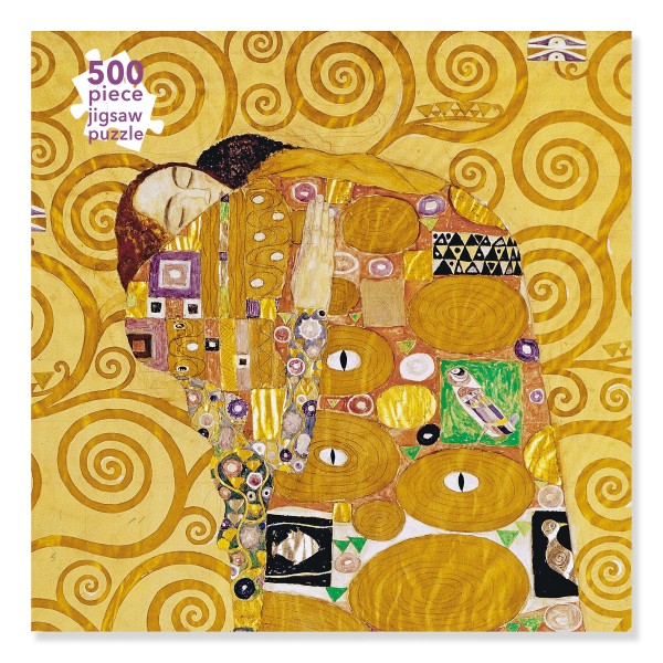 Adult Jigsaw Puzzle Gustav Klimt: Fulfilment (500 pieces)