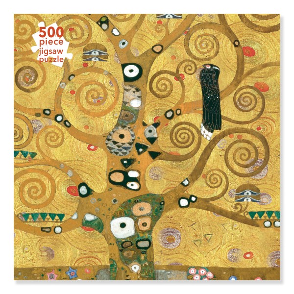 Adult Jigsaw Puzzle Gustav Klimt: The Tree of Life (500 pieces) - Flame  Tree Publishing