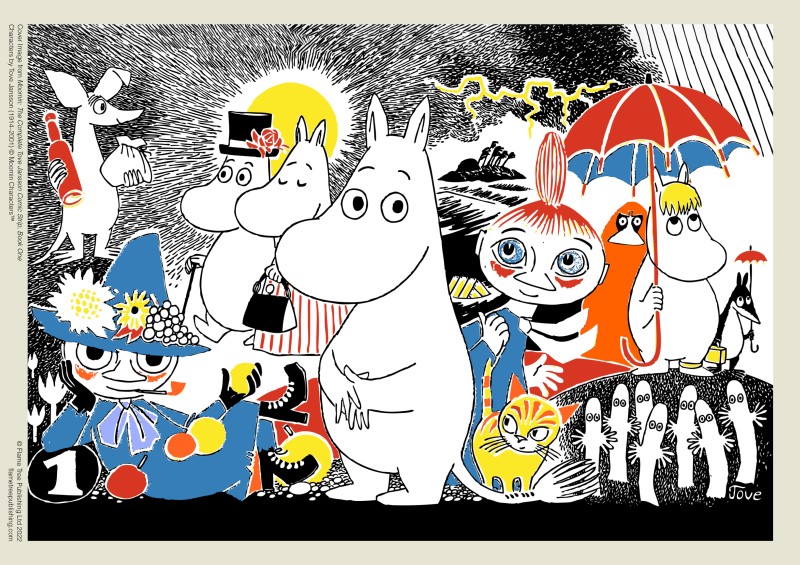 Publishing　Flame　Moomin:　One　Puzzle:　Adult　Book　Strip,　Jigsaw　Comic　Tree