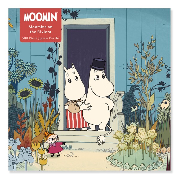 Adult Jigsaw Puzzle Moomins on the Riviera (500 pieces)