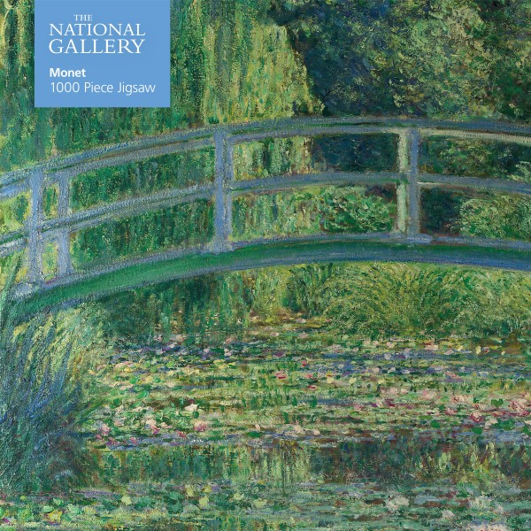 Claude Monet Artist Studio & Paintings Lily Pads 1000 Piece Jigsaw Puzzle 55864 