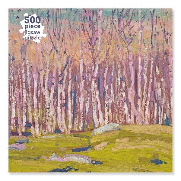 Adult Jigsaw Puzzle Tom Thomson: Silver Birches (500 pieces)