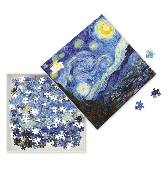 1000 Pc Jigsaw Puzzles Adults Starry Night Van Gogh Jigsaw 50 x 70cm Adult Gift 