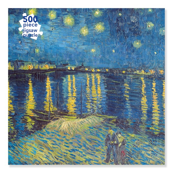 Adult Jigsaw Puzzle Van Gogh: Starry Night over the Rhône (500 pieces)