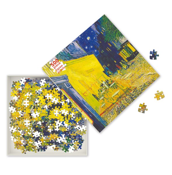 Puzzle 1000 pièces - Terrasse de café, le soir - Van Gogh Ravensburger :  King Jouet, Puzzle 500 à 1000 pièces Ravensburger - Puzzles