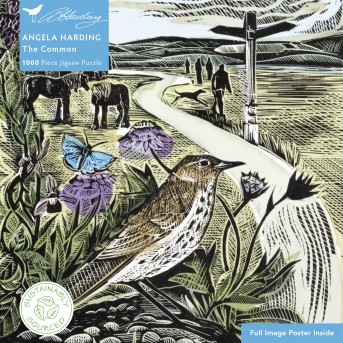 Adult Sustainable Jigsaw Puzzle Angela Harding: The Common