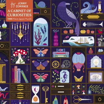 Adult Sustainable Jigsaw Puzzle: Jenny Zemanek: A Cabinet of Curiosities