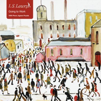Adult Sustainable Jigsaw Puzzle L.S. Lowry: Going to Work
