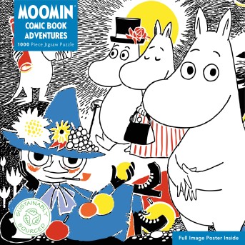 Adult Sustainable Jigsaw Puzzle: Moomin: Comic Strip, Book One