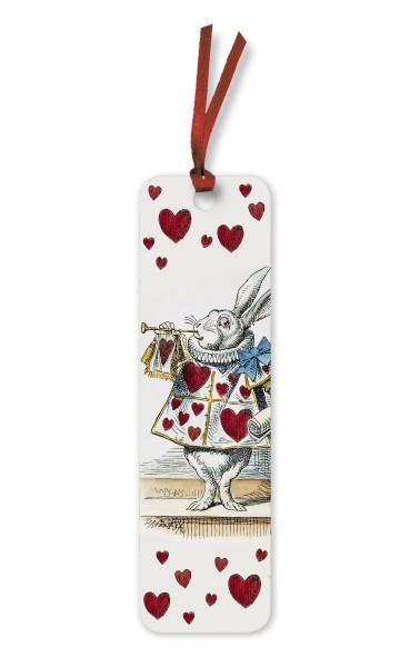 Alice in Wonderland: White Rabbit Bookmarks (pack of 10) - Flame Tree ...