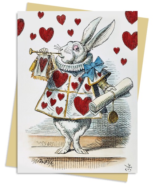 Alice in Wonderland: White Rabbit Greeting Card Pack