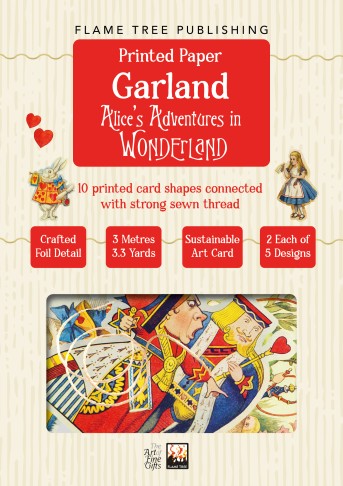 Alice’s Adventures in Wonderland Paper Garland