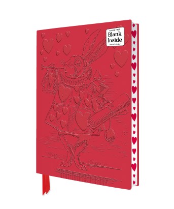 Alice's Adventures in Wonderland: White Rabbit Artisan Art Blank Notebook (Flame Tree Journals)