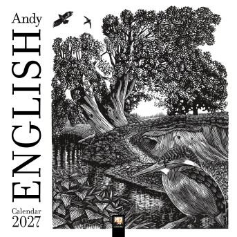 Andy English Wall Calendar 2027 (Art Calendar)