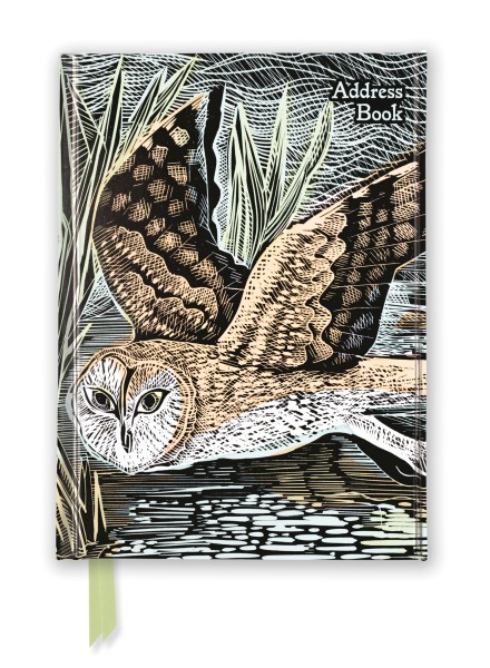 Angela Harding: Marsh Owl (Address Book)