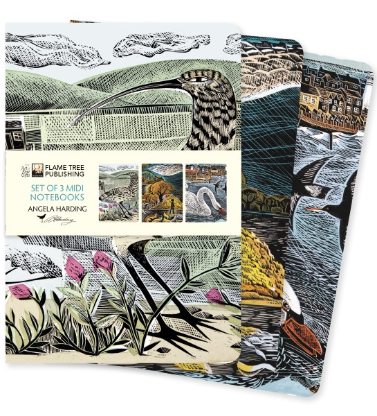 Angela Harding Midi Notebook Collection – Wildlife