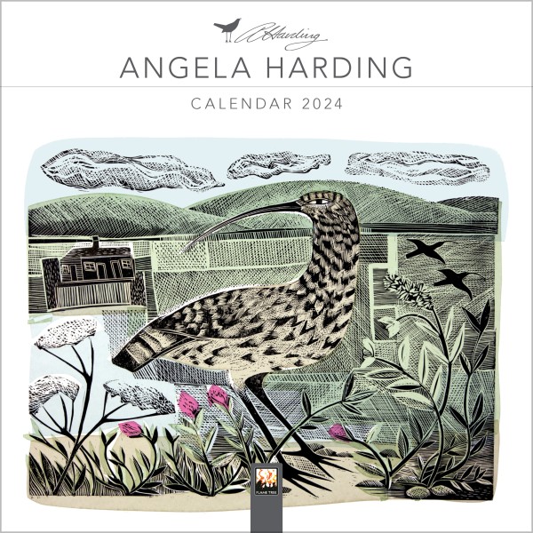 Angela Harding Mini Wall calendar 2024 (Art Calendar)