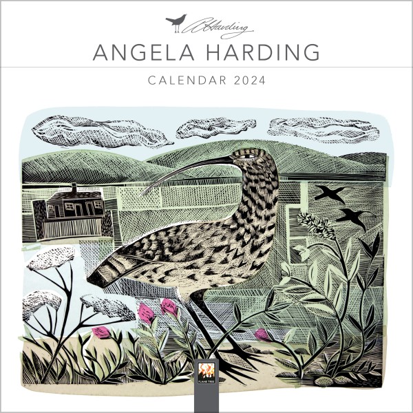 Angela Harding Mini Wall calendar 2025 (Art Calendar) Flame Tree