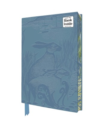 Angela Harding: Rathlin Hares Artisan Art Blank Notebook (Flame Tree Journals)