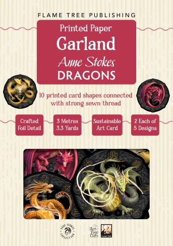 Anne Stokes: Dragons Paper Garland