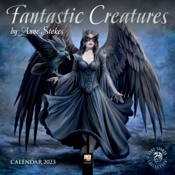 Anne Stokes: Fantastic Creatures Mini Wall calendar 2023 (Art Calendar)