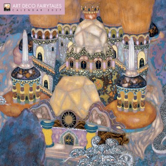 Art Deco Fairytales Wall Calendar 2027 (Art Calendar)