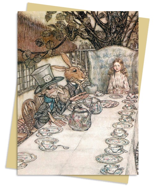 Arthur Rackham: Alice in Wonderland Tea Party Greeting Card Pack