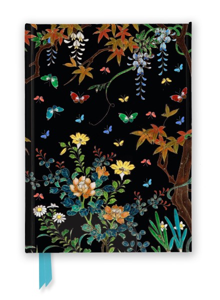 Ashmolean Museum: Cloisonné Casket with Flowers and Butterflies (Foiled Journal)