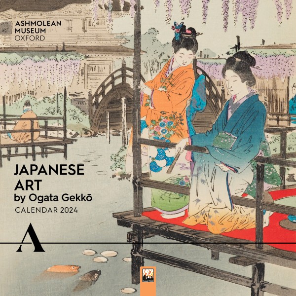Ashmolean Museum: Japanese Art by Ogata Gekkō Wall Calendar 2024 (Art Calendar)