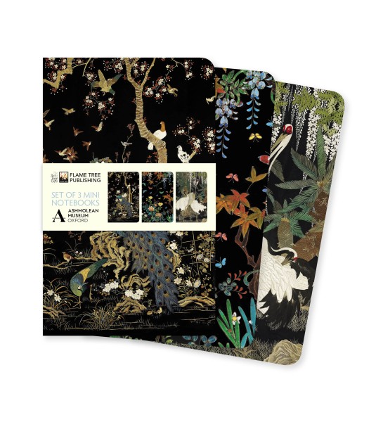 Ashmolean Museum Set of 3 Mini Notebooks - Flame Tree Publishing Ashmolean Museum Set of 3 Mini Notebooks - Flame Tree Publishing