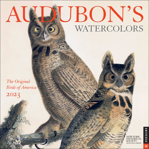 Audubon's Watercolors 2023 Wall Calendar