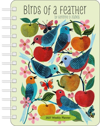 Birds of a Feather 2027 Weekly Planner Calendar