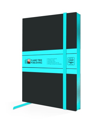 Black & Blue Artisan Paperback Notebook