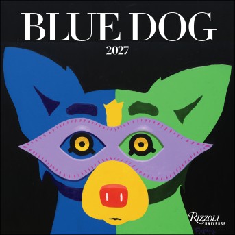 Blue Dog 2027 Wall Calendar