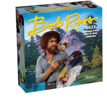 Bob Ross 2027 Day-to-Day Calendar