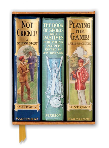 Bodleian Libraries: Book Spines Boys Sports (Foiled Journal)