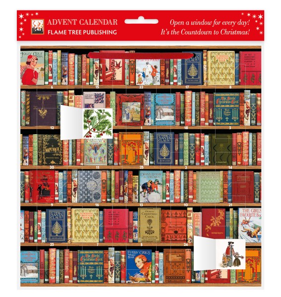 Bodleian Libraries: Christmas Bookshelves Advent Calendar (with stickers)