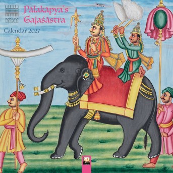 Bodleian Libraries: Pālakāpya's Gajaśāstra (The Science of Elephants) Wall Calendar 2027 (Art Calendar)