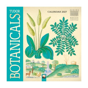 Bodleian Libraries: Tudor Botanicals Mini Wall Calendar 2027 (Art Calendar)