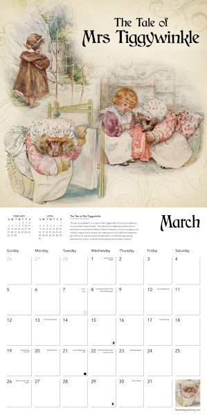 British Library: Beatrix Potter Wall Calendar 2023 (Art Calendar