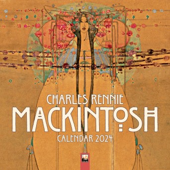 Charles Rennie Mackintosh Wall Calendar 2024 (Art Calendar)