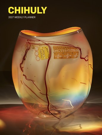 Chihuly 12-Month 2027 Weekly/Monthly Planner Calendar
